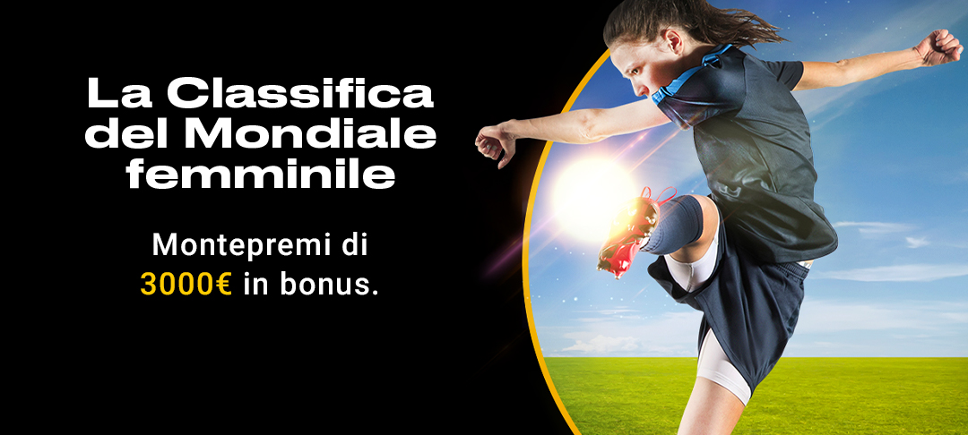Entra in classifica e vinci parte del montepremi